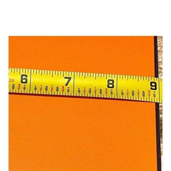 Authentic HERMES Paris Empty Gift Scarf Box 9” x 7.5” x 3” Storage Clutch Purse - Picture 5 of 8